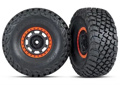 Obrázok produktu pre Pneumatiky TRAXXAS namontované na ráfiku Pneumatiky BFGoodrich Baja KR3 (2) TRX8472