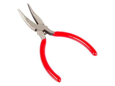 Obrázok produktu pre Predĺžené ohnuté kliešte 125 mm