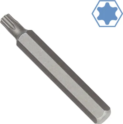 Obrázok produktu pre T60 šesťhranný Skrutkovač, 10mm Hex, Bit z Ocele S2