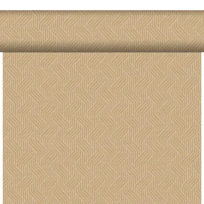 Produktbild von 4x DUNI Bio Dunicel® Tête-à-Tête-Tischläufer 0,4 x 24 m Woven Natural