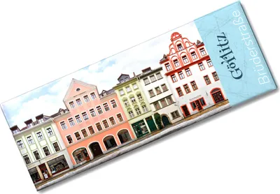 Produktbild von streetline Görlitz Brüderstraße Panorama Souvenir Magnet