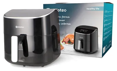 Heißluftfritteuse 7,6 l, 2000 W, 8 Programme, Touch, Timer, 80-200 °C
