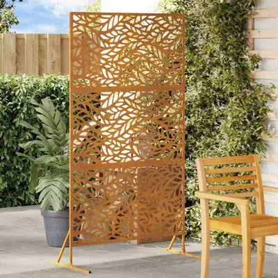 Produktbild von Eleganten-Stil Sichtschutz Grau Stahl - Metallzäune Hommie9285818 1parcel