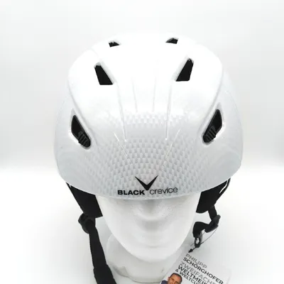 Produktbild von Black Crevice Skihelm Kitzbühel  BCR143764  weiß Carbon  Gr. M
