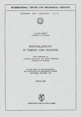 Produktbild von Photoelasticity in Theory and Practice