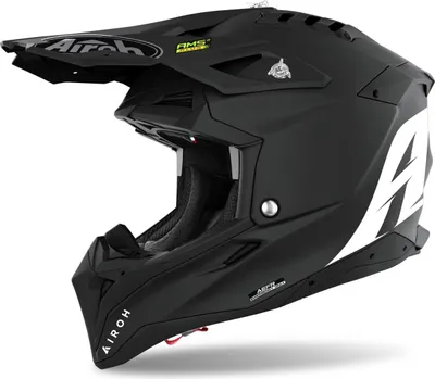 Zdjęcie produktu dla Kask motocrossowy AIROH Aviator 3 Matt czarny rozmiar L