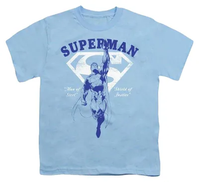 Obrázok produktu pre Superman – detské tričko TV36765 (veľkosť 116) (svetlomodrá)