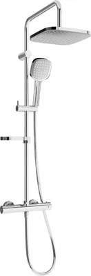 Immagine prodotto di Mexen KX33 set doccia a parete con soffione e rubinetto termostatico, cromo - 771503391-00