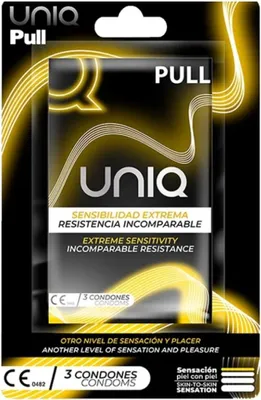 Immagine prodotto di Uniq - Preservativi Senza Lattice Con Strisce 3 Unità