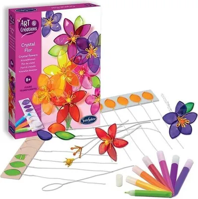 Produktbild von SENTOSPHERE - Bastelset Kristallblumen