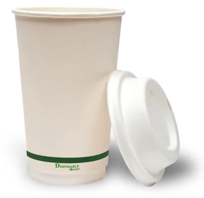 Doppelwandige Einwegbecher 16 oz, 25 Stück, stabil & auslaufsicher