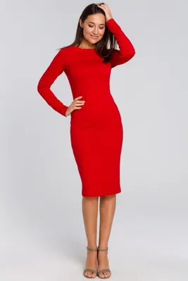 Produktbild von Stylove Minikleid für Frauen Essylte S152 rot XXL