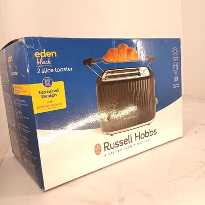 Produktbild von Russell Hobbs Toaster Küchengeräte Eden Zwei Scheiben sechs Bräunungsstufen Auftau Funktion