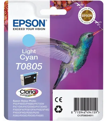 Produktbild von Epson Tintenpatrone light cyan T 080                     T 0805