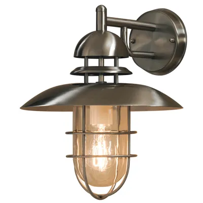 Immagine prodotto di Applique Konstsmide Sorrento in acciaio inox con vetro trasparente
