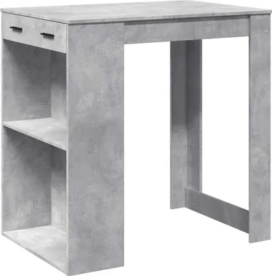 Obrázok produktu pre vidaXL Barový stôl betón sivý 102x70x103,5 cm materiál na báze dreva