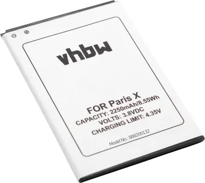 Produktbild von vhbw Akku Ersatz für Ulefone 29-11900-000-00 für Handy Smartphone Telefon (2250 mAh, 3,8 V, Li-Polymer)