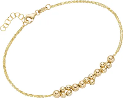 Produktbild von Karat Armband Damen Bewegliche Kugeln 375 Gelbgold 92029140200