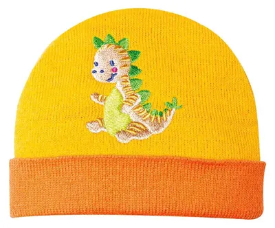 Obrázok produktu pre Pletená čiapka pre bábiky Dino, veľkosť 35-45 cm