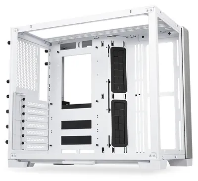 Produktbild von Lian Li 011 Dynamic Mini O11D Mini-S, Mini Tower, PC, Weiß, ATX, micro ATX, Mini-ITX, Aluminium, SPCC, Gehärtetes Glas, 17,9 cm