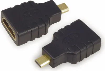 Produktbild von S/CONN maximum connectivity Adapter, HDMI-A Kupplung auf HDMI-D Stecker micro, 4K2K kompatibel (77413)