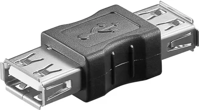 Produktbild von Goobay 50293 USB 2.0 Hi-Speed Adapter, USB 2.0-Buchse (Typ A) - USB 2.0-Buchse (Typ A) > USB 2.0-Buchse (Typ A)