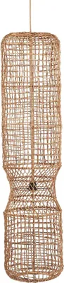 Image de Bazar Bizar Suspension feuille de bananier marron 30x30x130cm