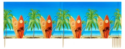 Image de Brise-vent et brise-vue Ladeheid Strand LAEX001 (planches de surf, 10 m)