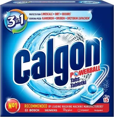 Zdjęcie produktu dla Calgon Tabletki zmiękczające wodę 15 szt.