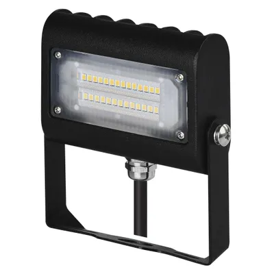 EMOS LED reflektor AGENO 15 W, černý, neutrální bílá, ZS2412
