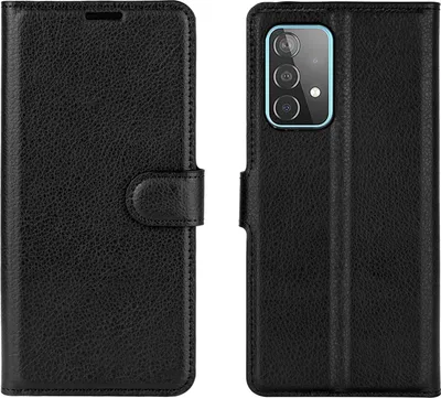 Produktbild von Mobigear Classic  Samsung Galaxy A52s 5G Hülle Klapphülle Geldbörse - Schwarz