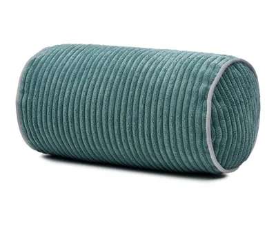 Produktbild von Gözze Cord Kissenrolle Anafi 40 x 20 cm - Aqua