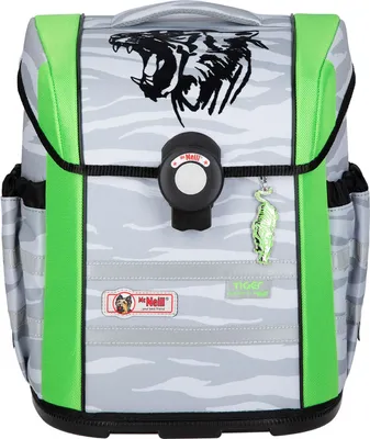 Produktbild von McNeill Schulranzen Ergo Mac Schoolbag Tiger grau mehrfarbig