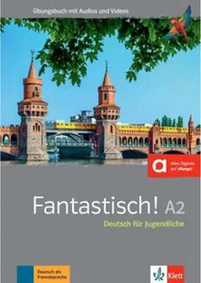 Obrázok produktu pre Fantastisch! A2. Übungsbuch mit Audios und Videos