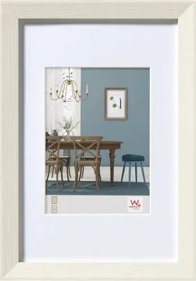 Image de Walther Fiorito weiß       30x45 Holz inkl. Passepartout   EF045W