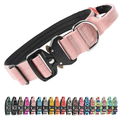 Produktbild von Verstellbares Hundehalsband mit Griff für mittelgroße bis große Hunde