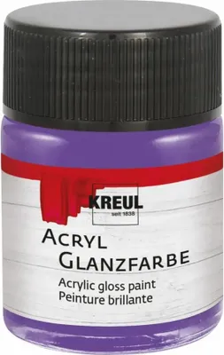 Produktbild von KREUL Acryl Glanzfarbe Violett 50 ml