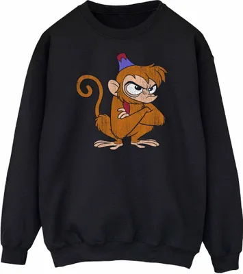 Produktbild von Disney - "Angry Abu" Sweatshirt für Damen BI48384 (L) (Schwarz)