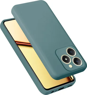 Produktbild von Cadorabo Hülle für Realme C61 / C63 Hülle Silikon Handyhülle Case aus flüssigem Silikon, Kratzfeste und stoßfeste Schutzhülle für Realme C61 / C63