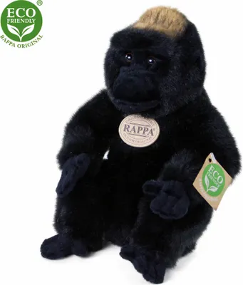 Produktbild von Plsch sitzender Gorilla 23 cm UMWELTFREUNDLICH