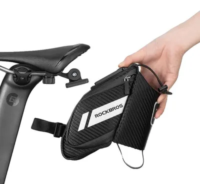 Productafbeelding van Fietszadeltas, bidonhouder, waterdichte constructie, C32BK