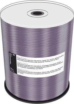Produktbild von DVD-R 4,7 GB (16fach, 100 Stück)