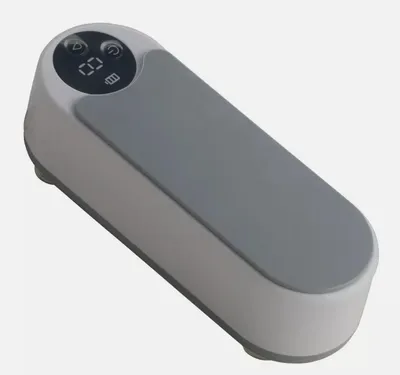 A product shot of an ultrasonic cleaner.