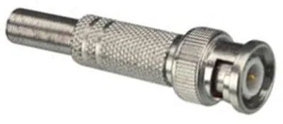BNC-Stecker, Lötanschluss für 7 mm Kabel, Metall, 1 St.