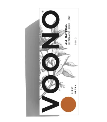 Obrázok produktu pre Prírodná farba na vlasy Voono - Henna light brown