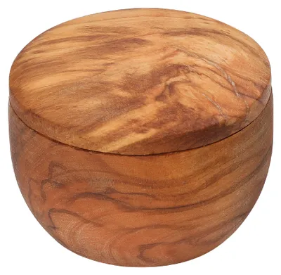Produktbild von ZASSENHAUS Salz-/Gewürztopf, Olivenholz Ø 7 cm