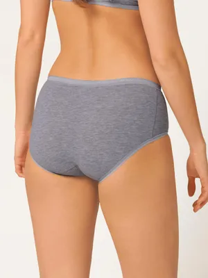 Produktbild von sloggi Damen Midislip Basic+ - GREY COMBINATION - Größe 44