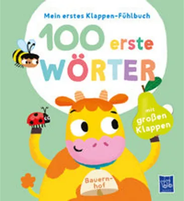 Obrázek produktu pro Mein erstes Klappen-Fühlbuch - 100 erste Wörter - Bauernhoftiere