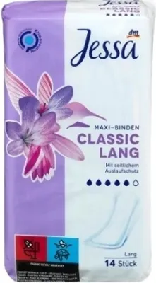 Produktbild von (Jessa, Classic Lang, Damenbinden, 14 Stück