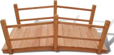 Image de vidaXL Pont de jardin 140x60x56 cm